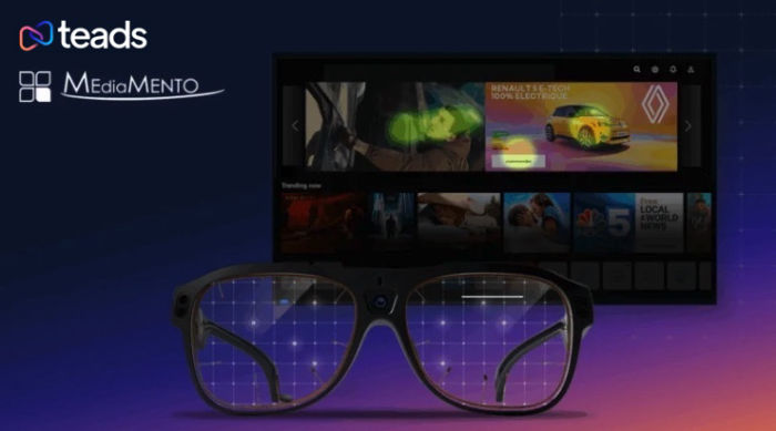 TEADS ATTENTION Mediamento Eyetracking CTV HomeScreen