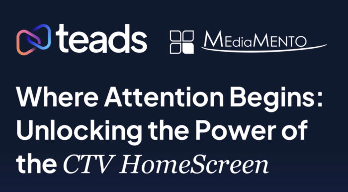 Teads Mediamento eye-tracking study